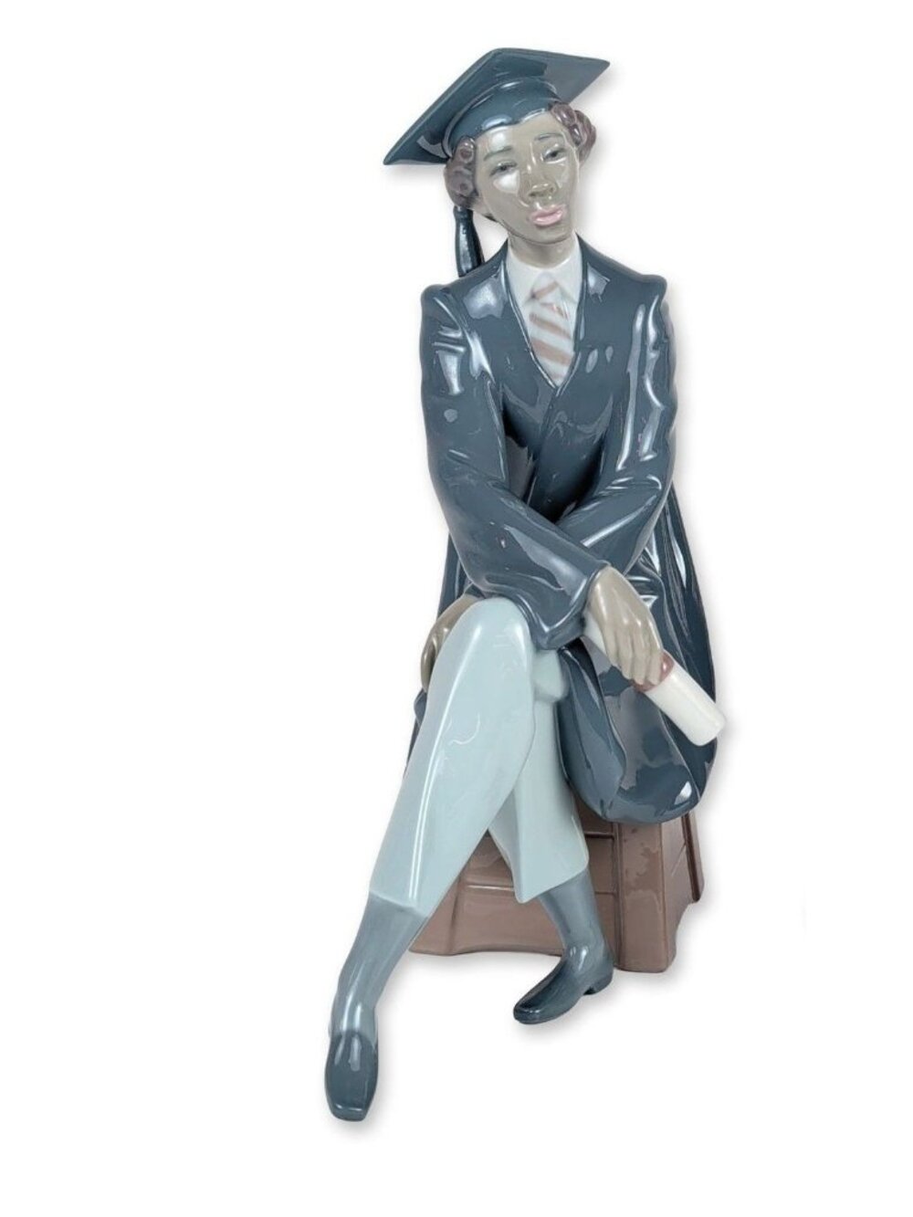Lladro #5547 Black Legacy Collection "Only The Beginning" w/ Original Box